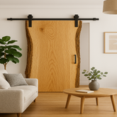 Live Edge White Oak Door