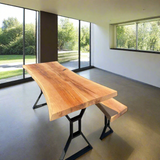 Live Edge Jointed Sycamore Dining Table