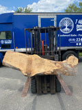 Live Edge Red Oak Slab 75.5"Lx15-21"Wx2.5"T