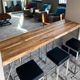 Live Edge Maple Bar Top
