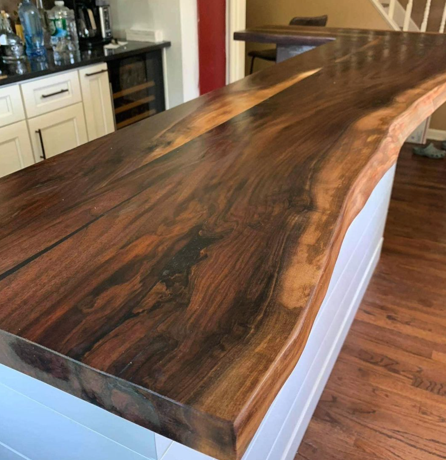 One of a Kind Live Edge Epoxy Countertops For Sale