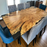 Live Edge Jointed Maple Dining Table
