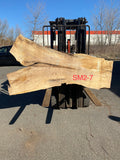 Live Edge Spalted Maple Slab 83"Lx25-47"Wx3"T