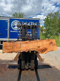 Live Edge White Oak Slab 85 1/2"L x16-19"Wx3"T