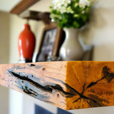 Barn Wood Mantel