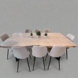 Live Edge Jointed Beech Dining Table