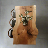 Live Edge Beech Single Slab Dining Table