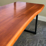 Live Edge Jointed Cherry Dining Table