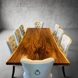 Live Edge Bookmatch Acacia Dining Table