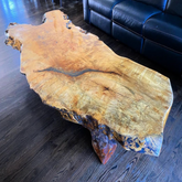 Live Edge Maple Coffee Table