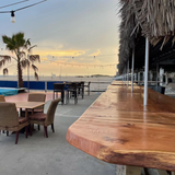 Live Edge White Oak Bar Top