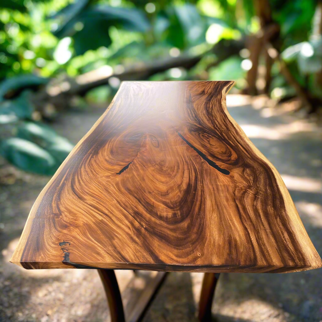 Live Edge Acacia Single Slab Table