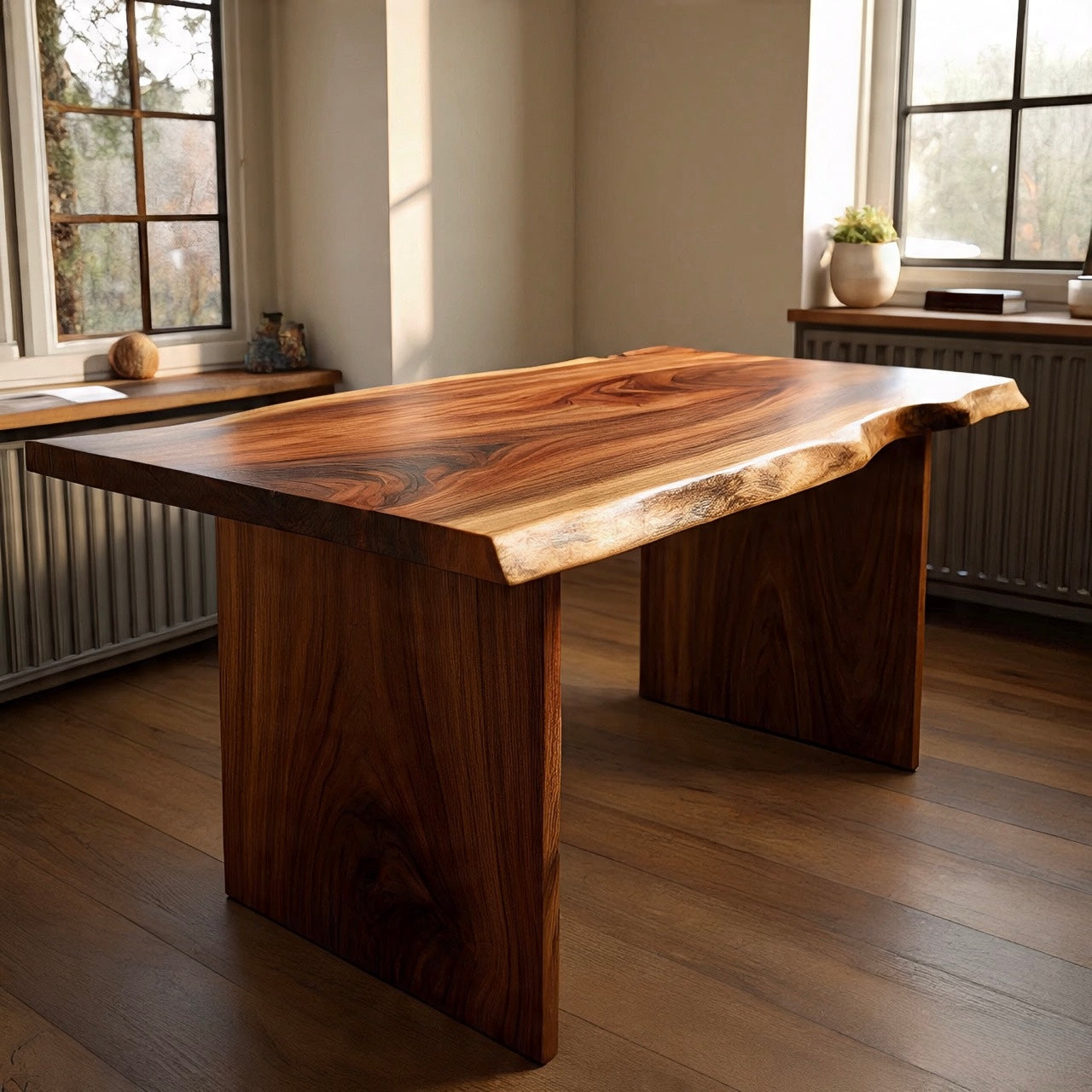 Live Edge Mahogany Desk