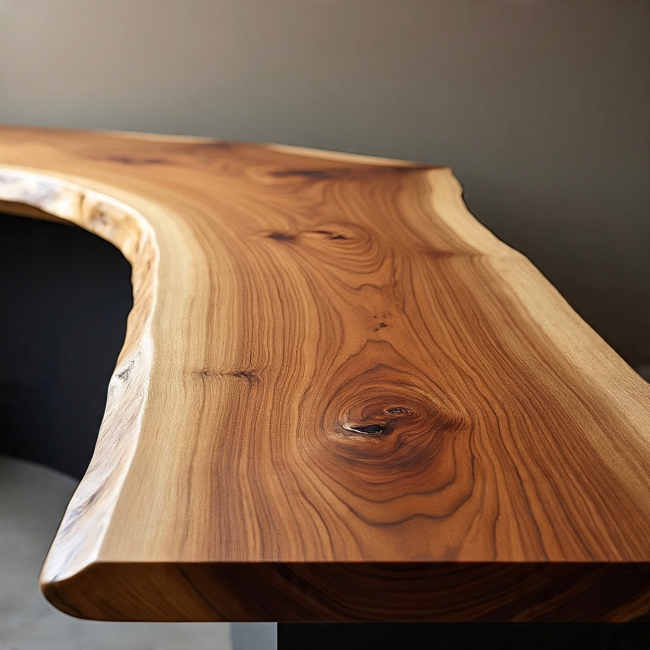 Live Edge Parota Bar Top
