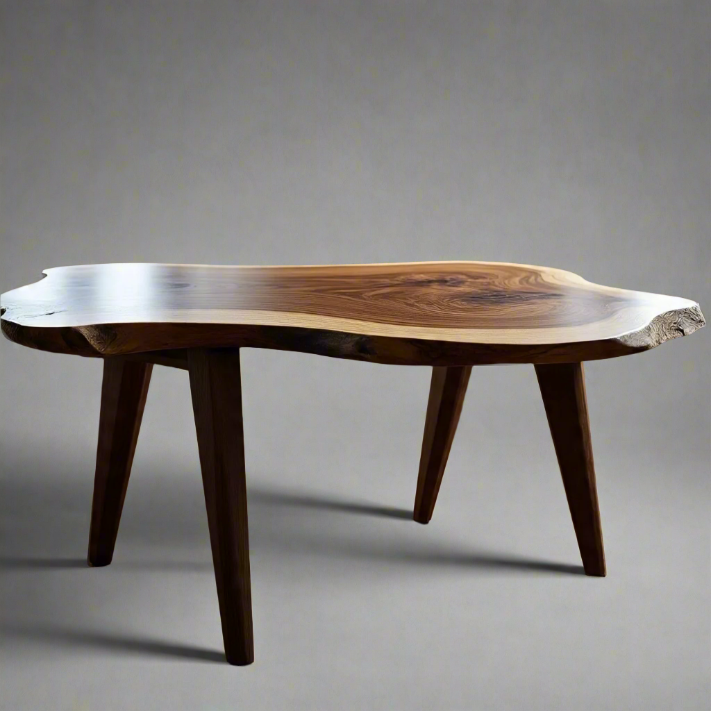 Live Edge Black Walnut Desk