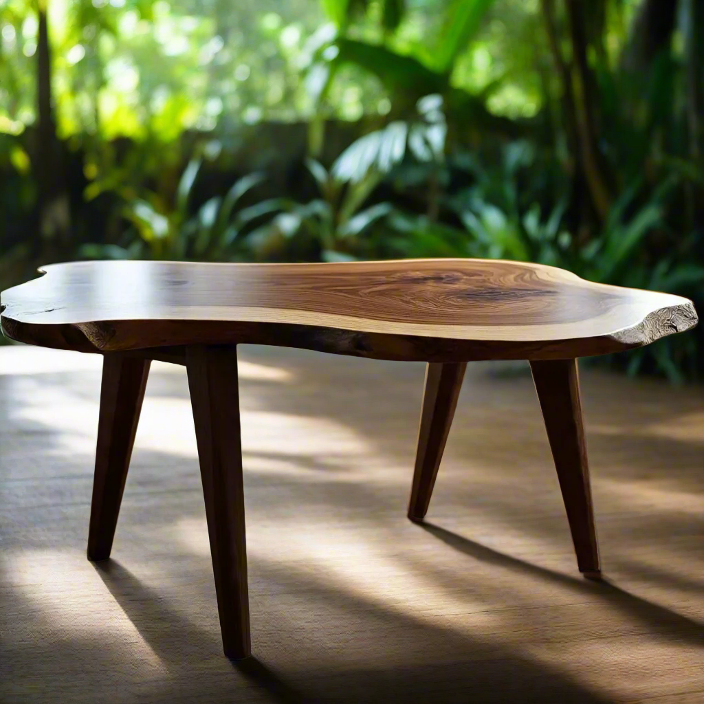 Live Edge Black Walnut Desk