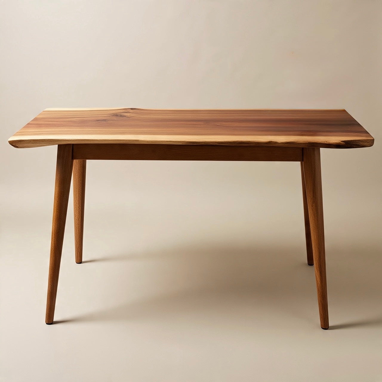 Live Edge Teak Desk