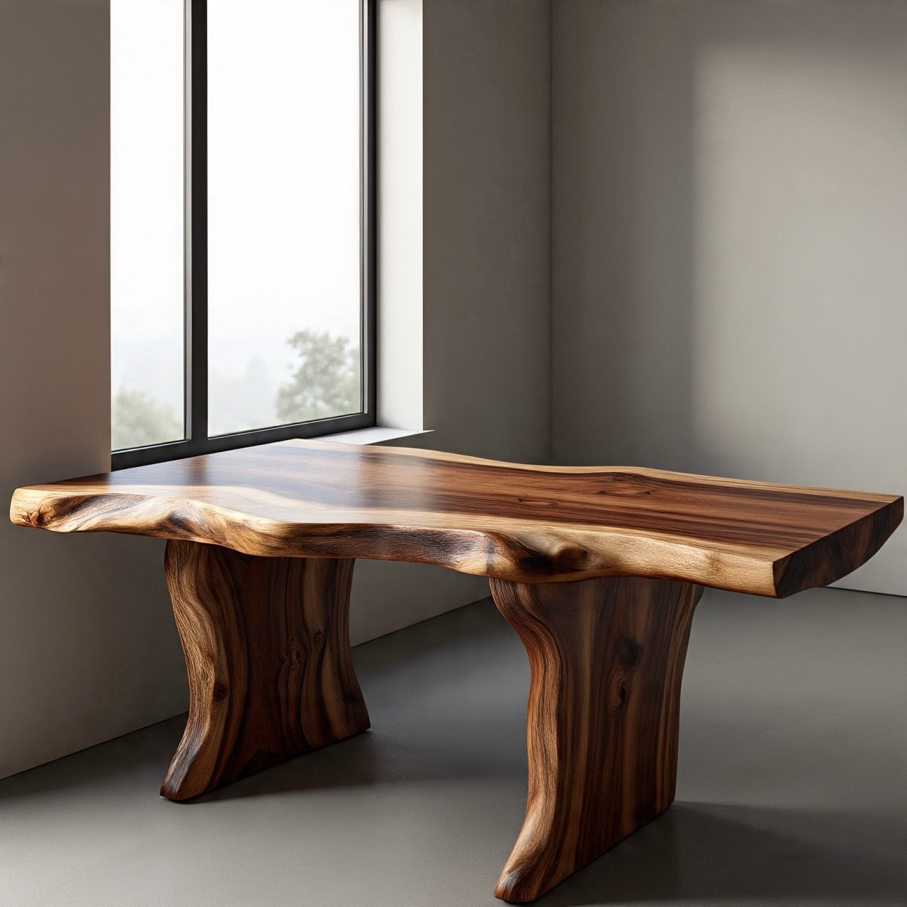 Live Edge Ipe Desk