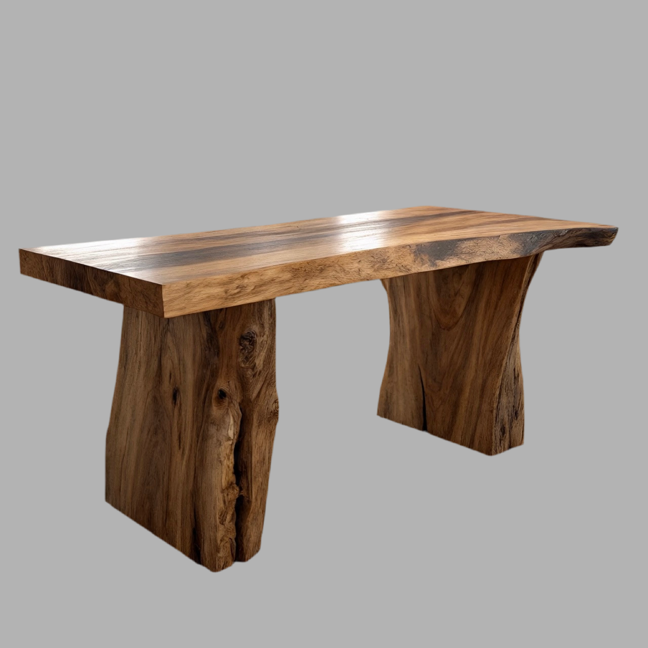 Live Edge Hickory Desk