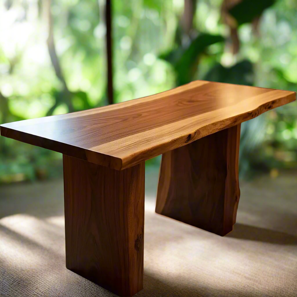 Live Edge Ambrosia Maple Desk