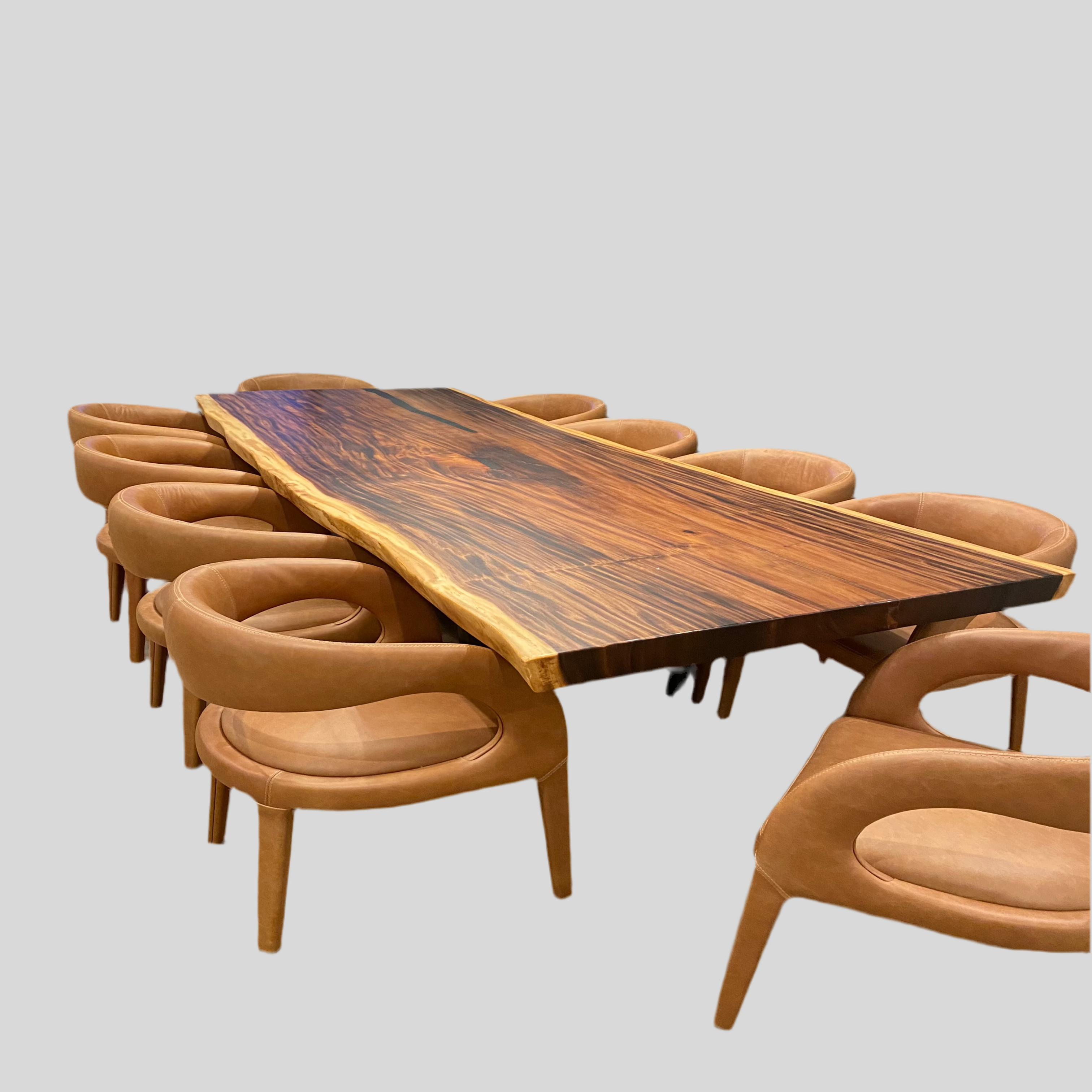Live Edge Acacia Single Slab Table