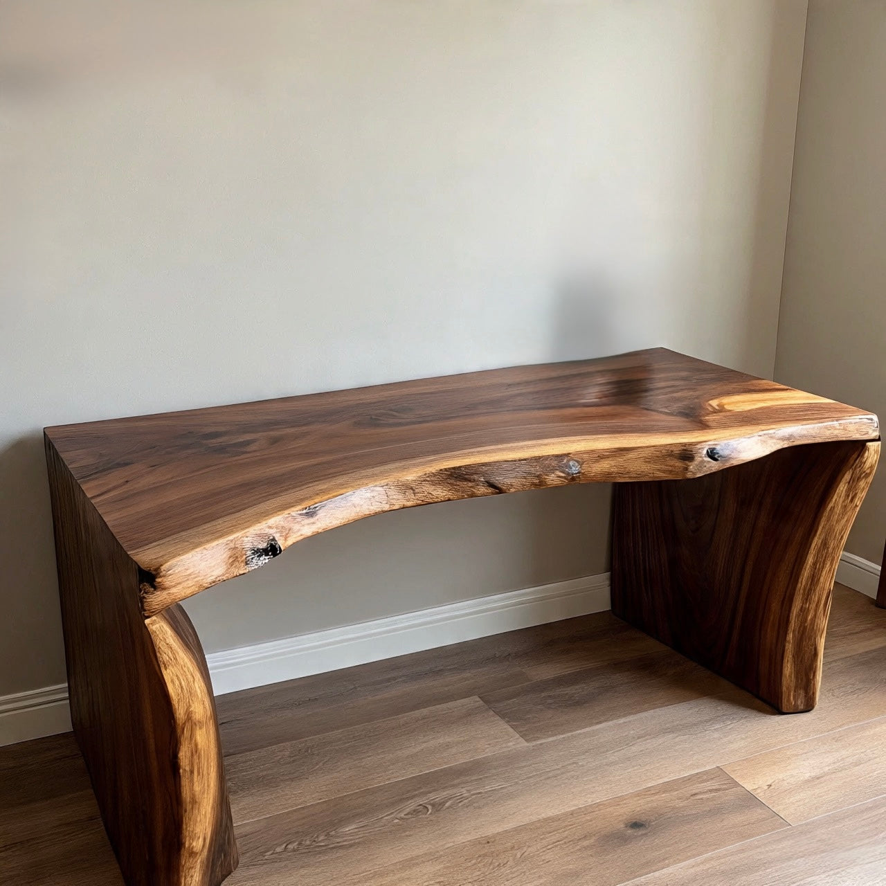 Live Edge Ipe Desk