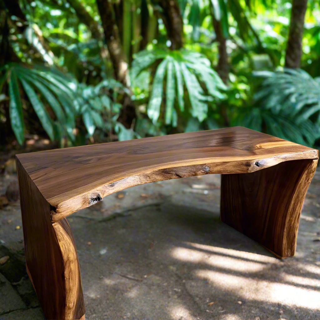 Live Edge Ipe Desk