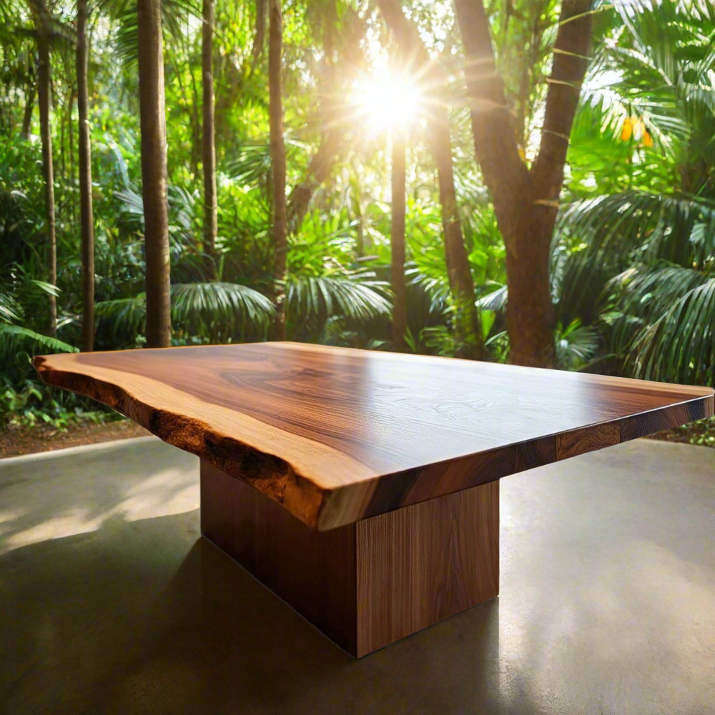 Live Edge Cherry Conference Table