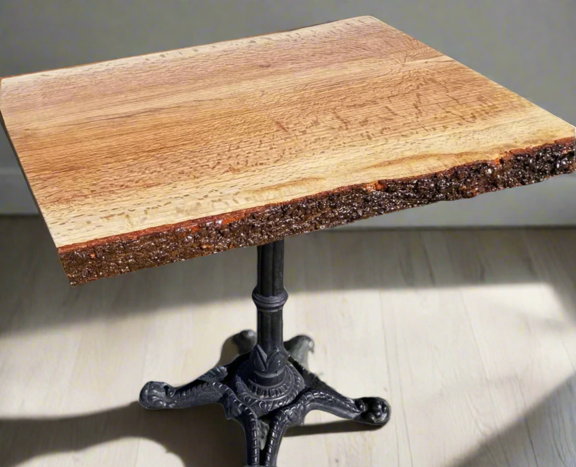 Live Edge Red Oak Bar Top