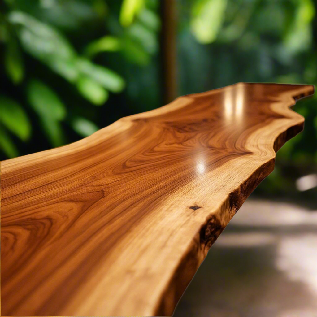 Live Edge Parota Bar Top