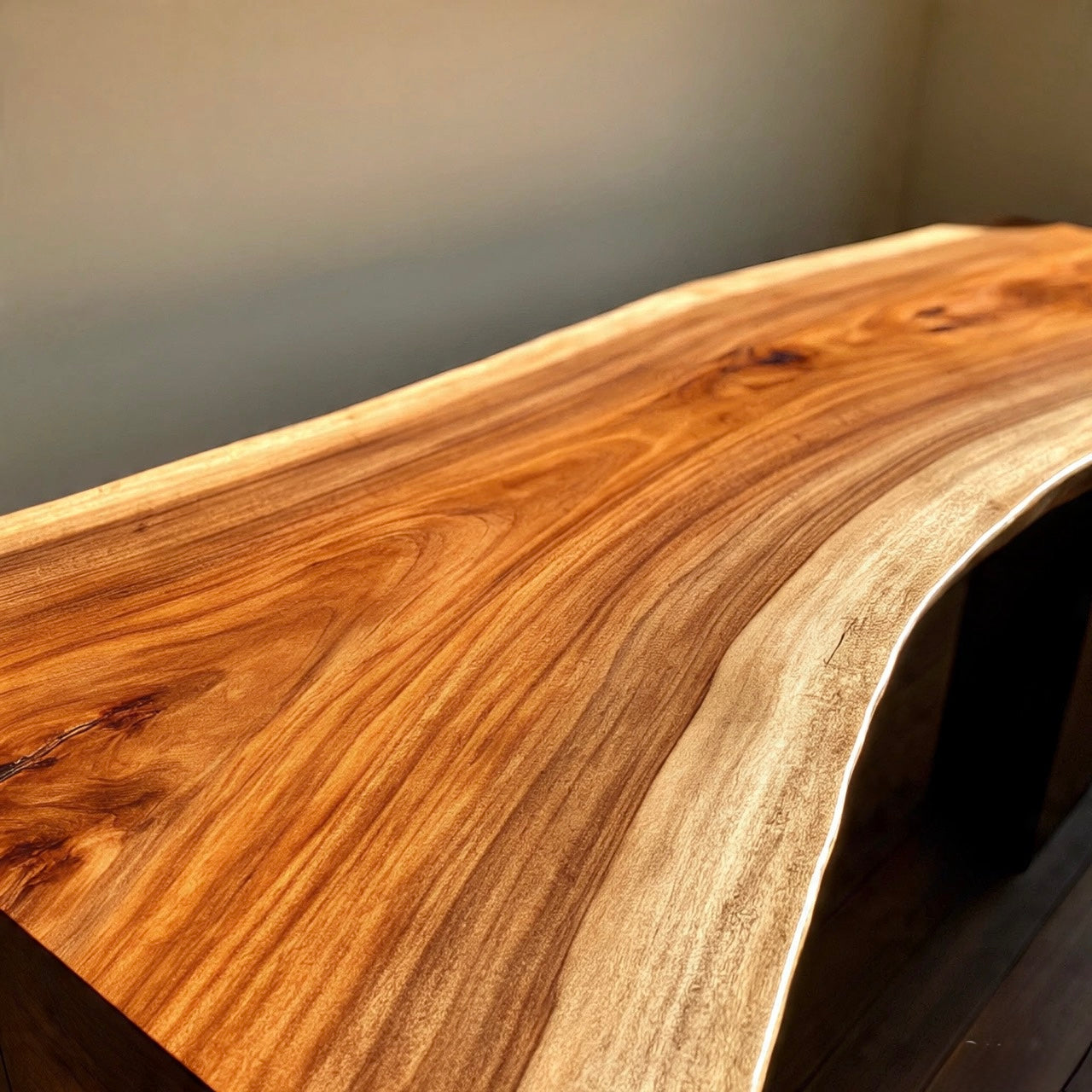 Live Edge Ambrosia Maple Bar Top
