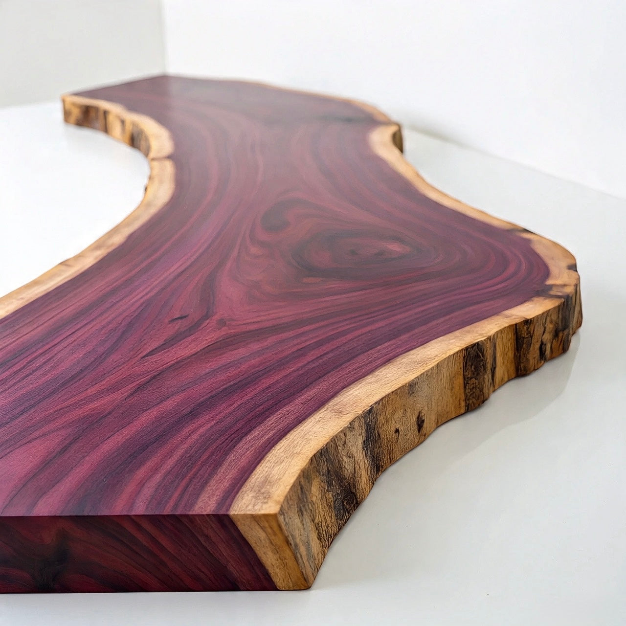 Live Edge Purpleheart Countertop