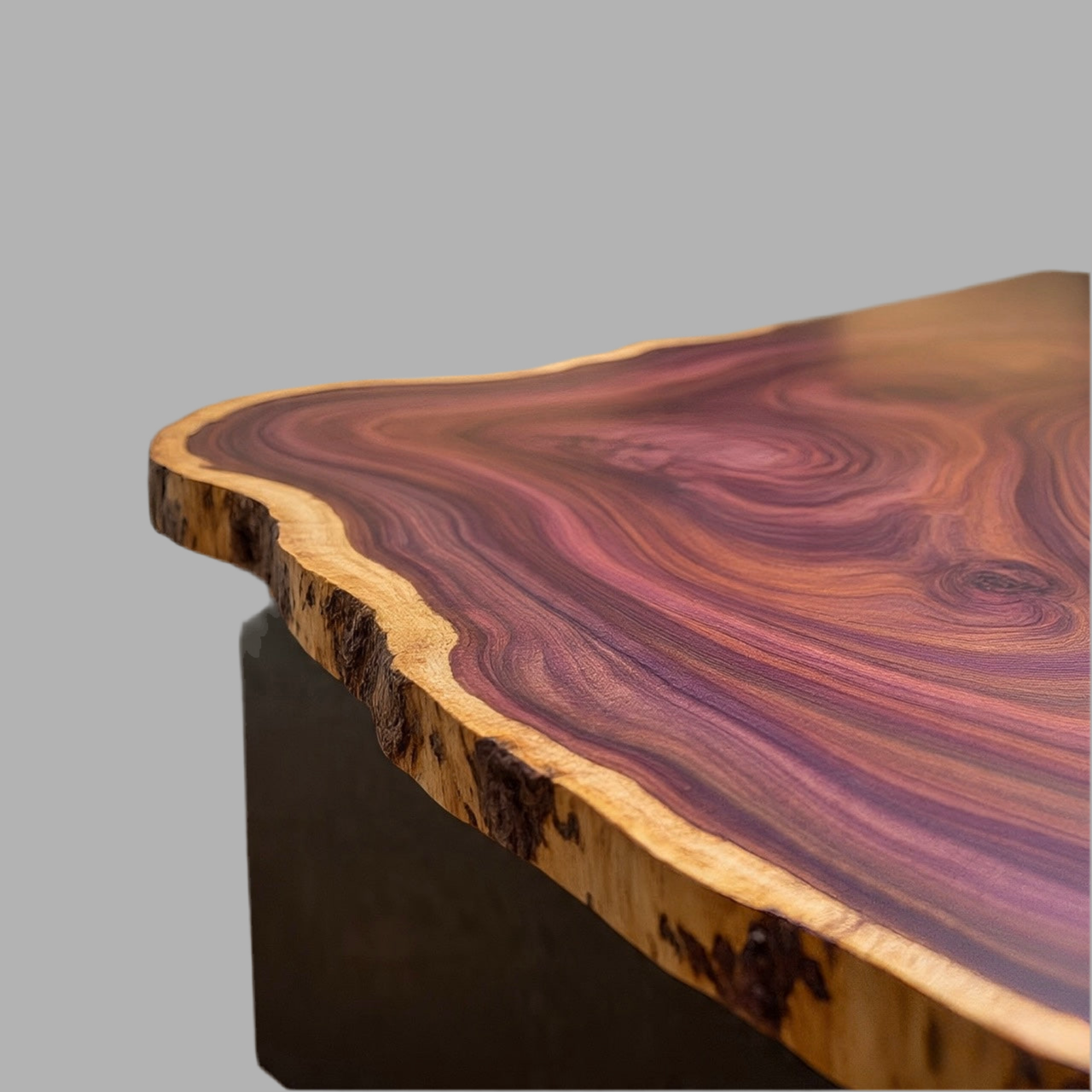 Live Edge Purpleheart Countertop