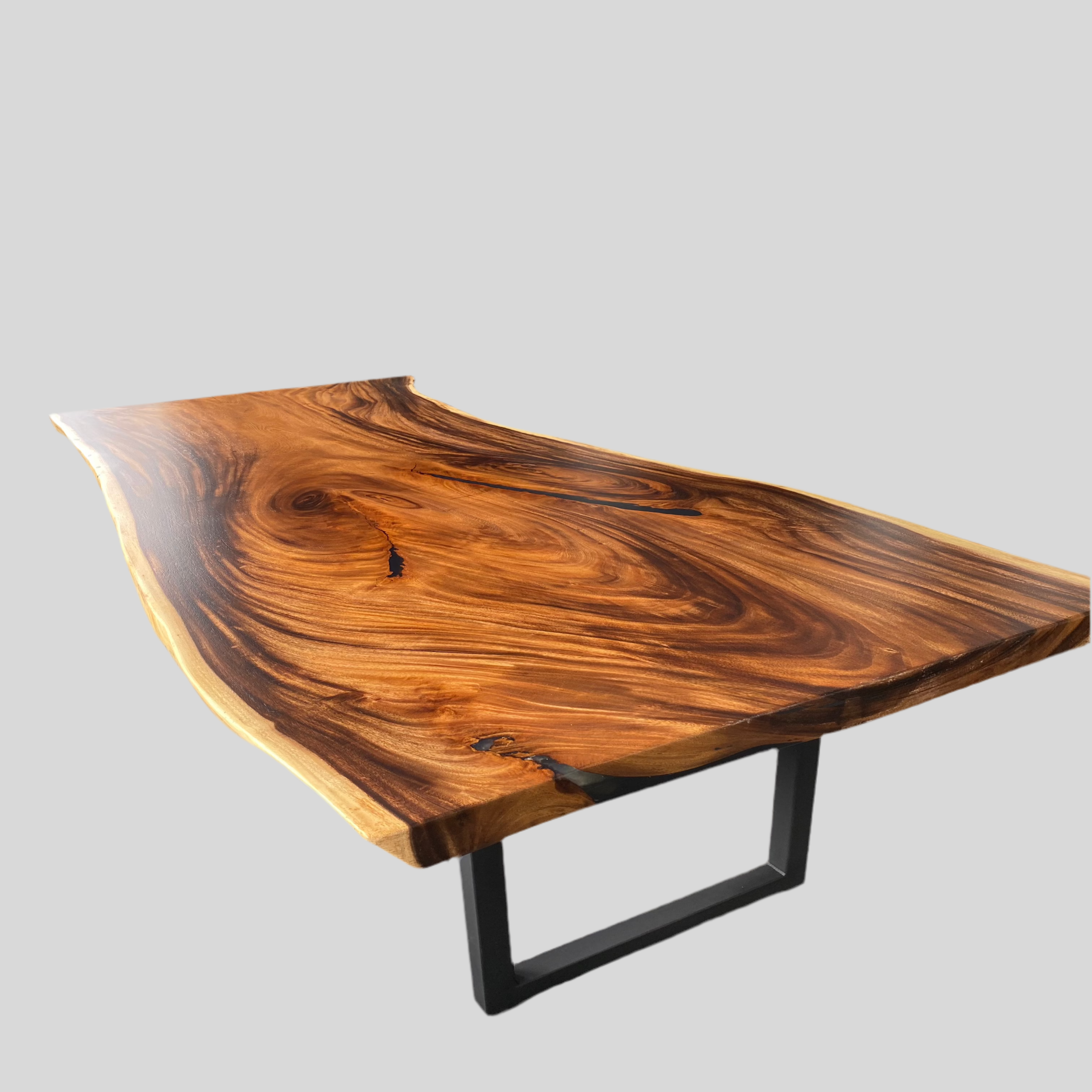 Live Edge Acacia Single Slab Table