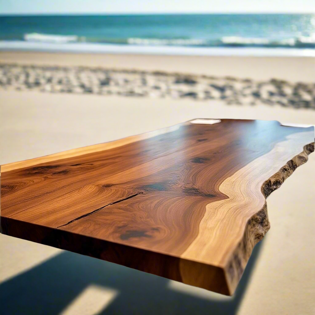 Live Edge Copper Beech Conference Table
