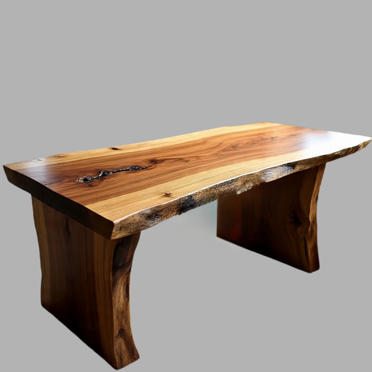 Live Edge Hickory Desk