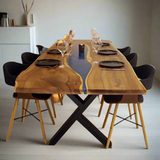 Live Edge Beech Epoxy River Table