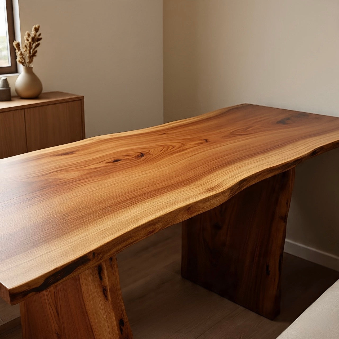 Live Edge Parota Desk