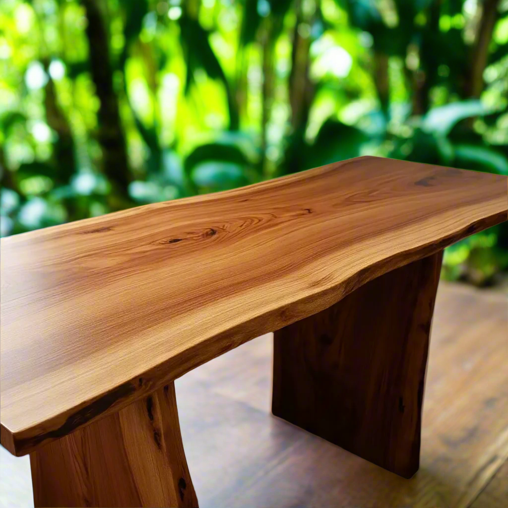 Live Edge Parota Desk