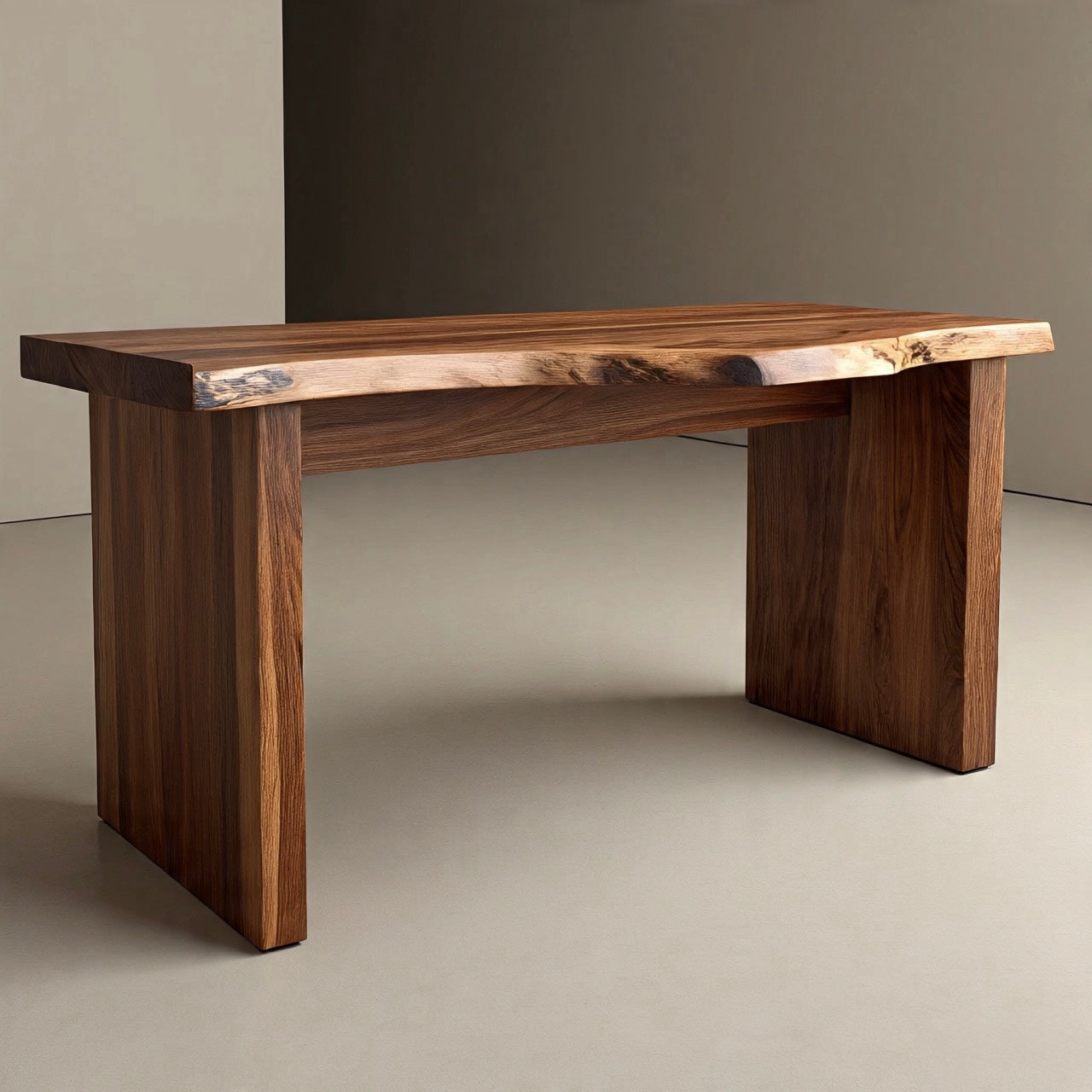 Live Edge Sapele Desk