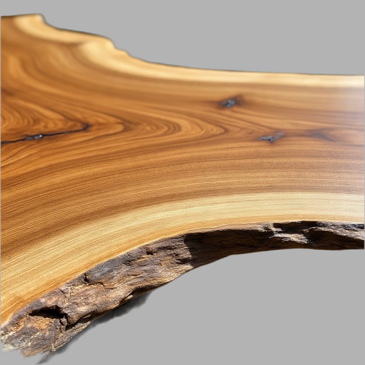 Live Edge Oak Bar Top