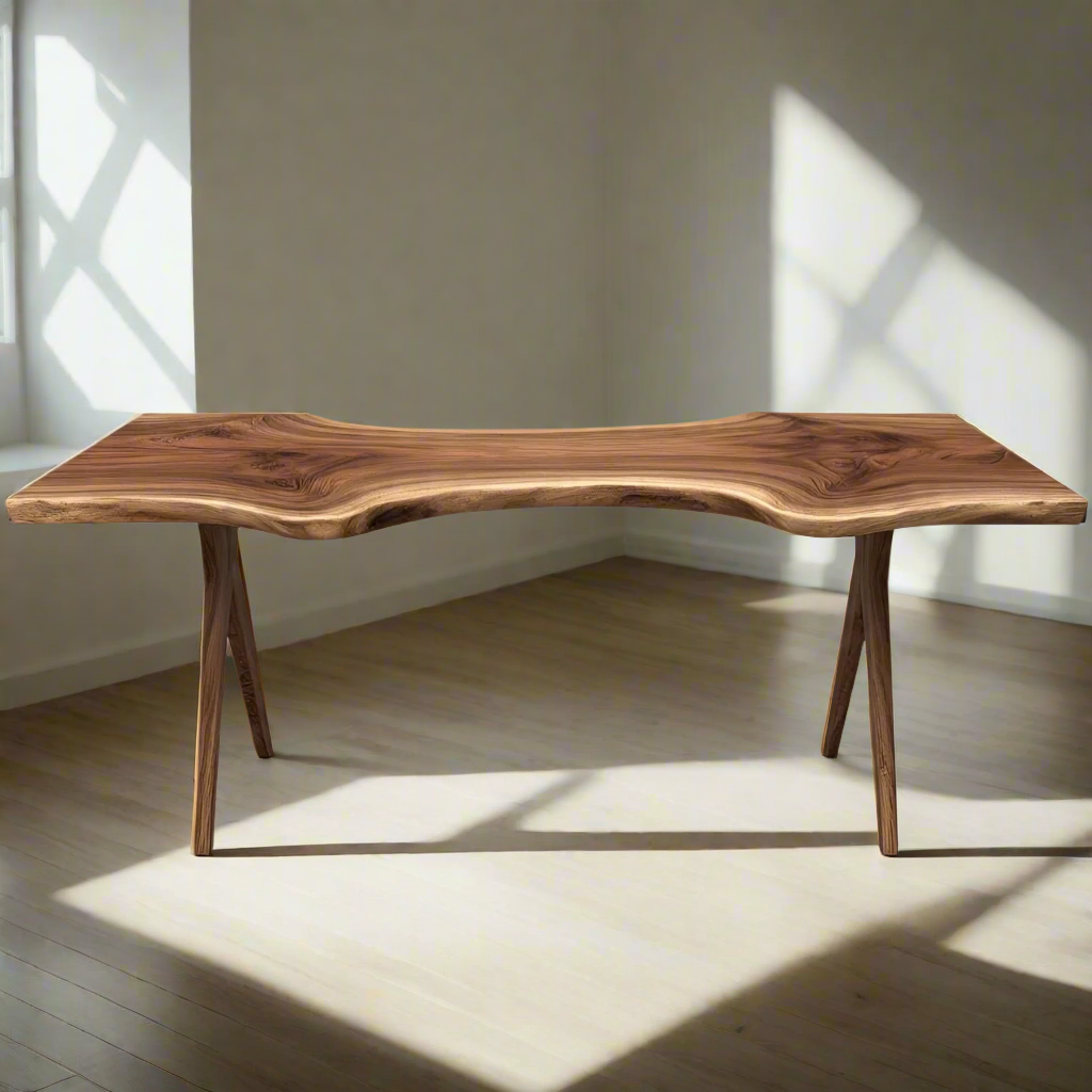 Live Edge Elm Desk