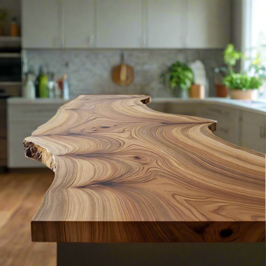 Live Edge Elm Countertop
