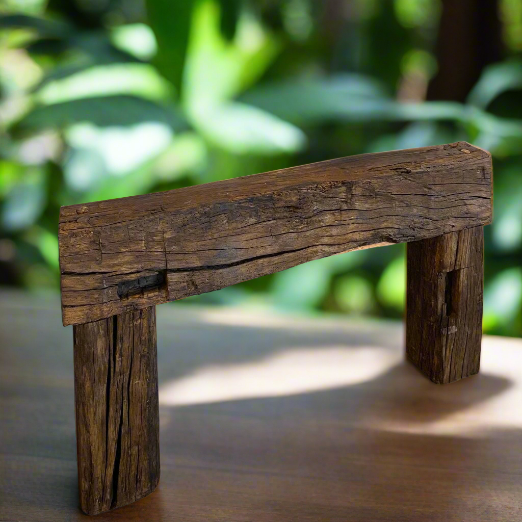 Rustic Beam Console