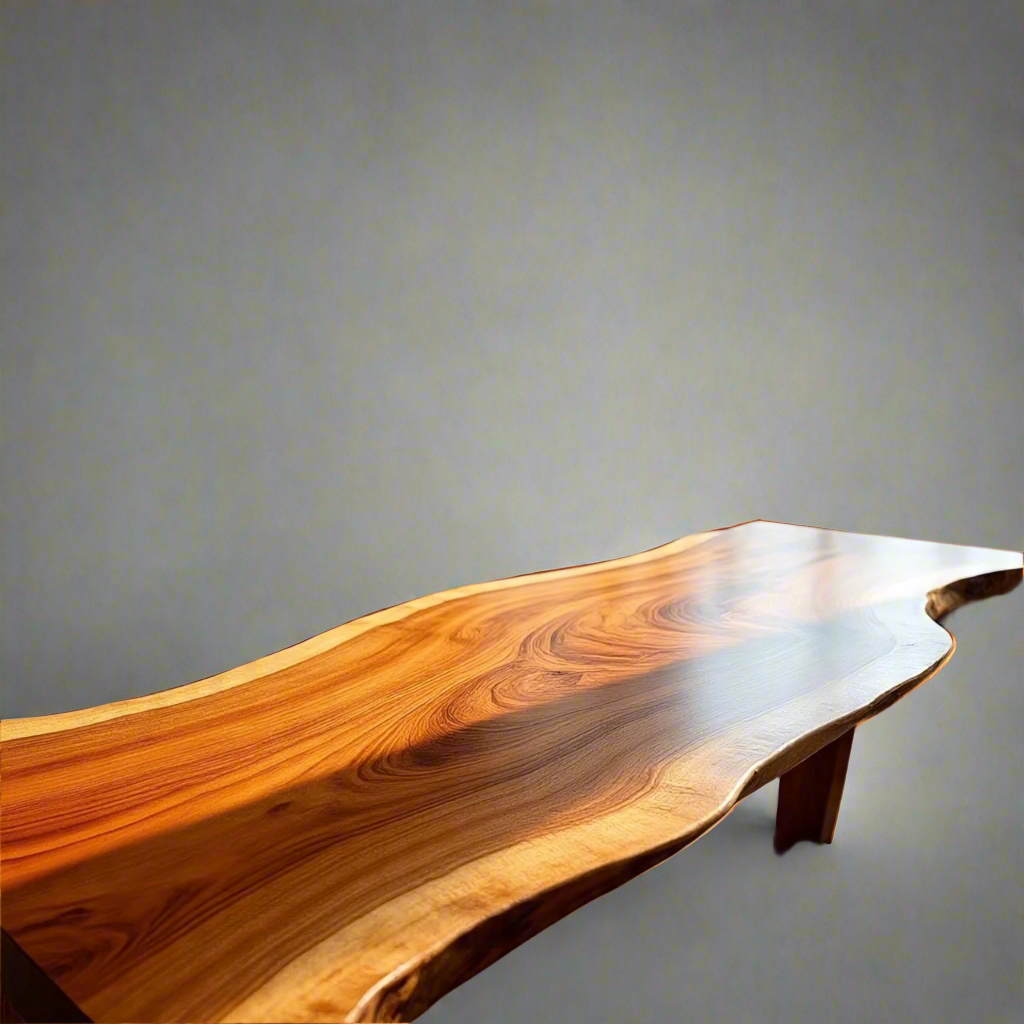 Live Edge Parota Desk