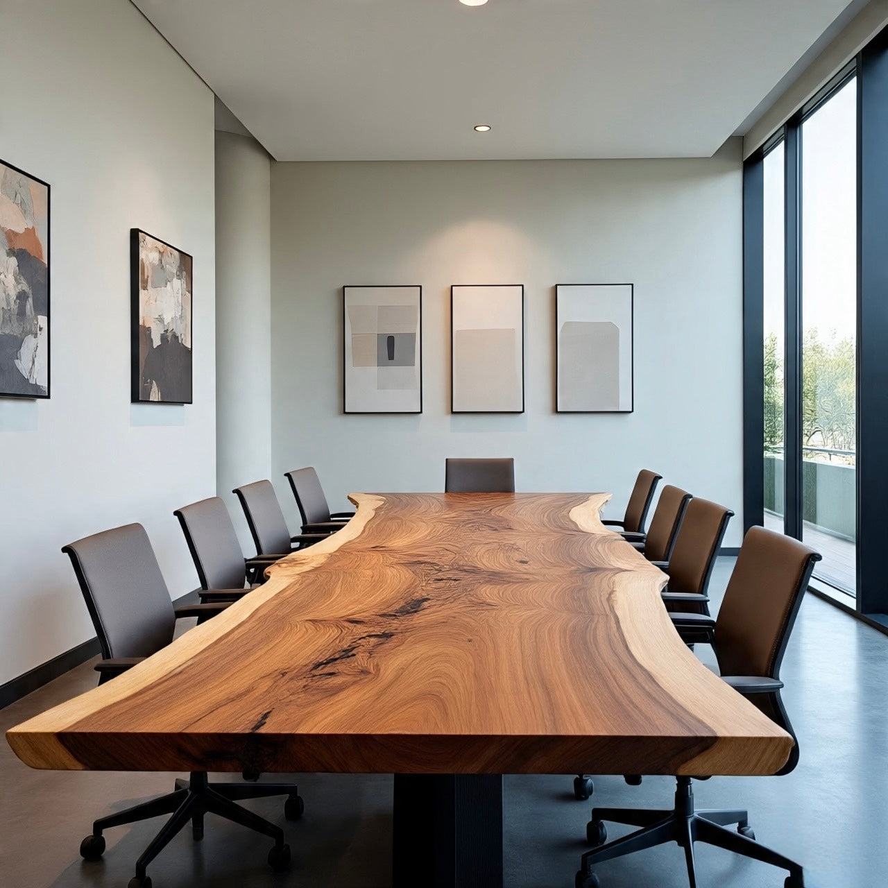 Live Edge Sycamore Conference Table