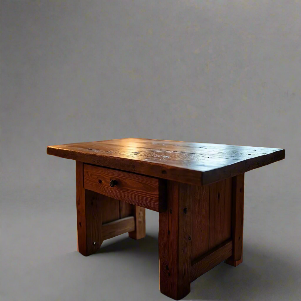 Live Edge Beetle Killed Pine Desk