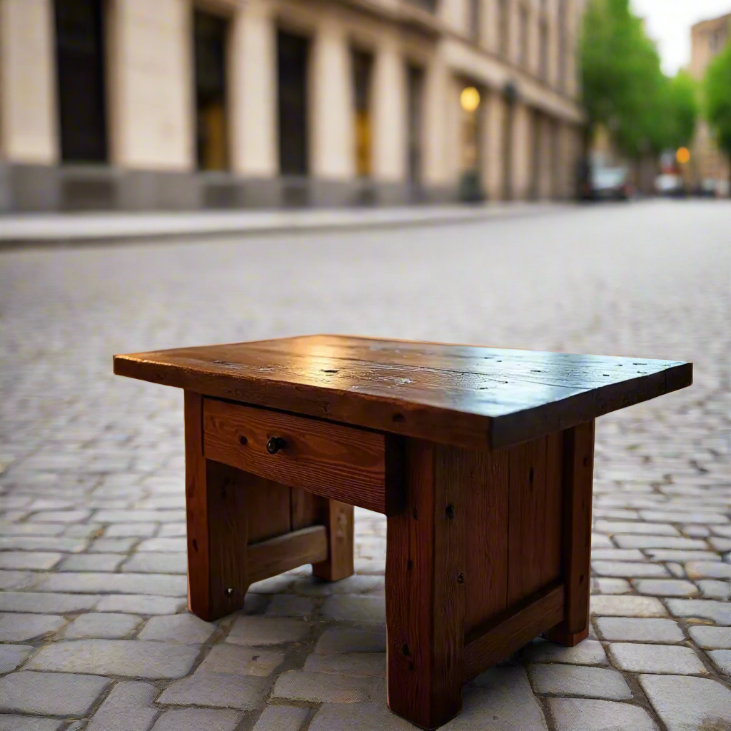 Live Edge Beetle Killed Pine Desk