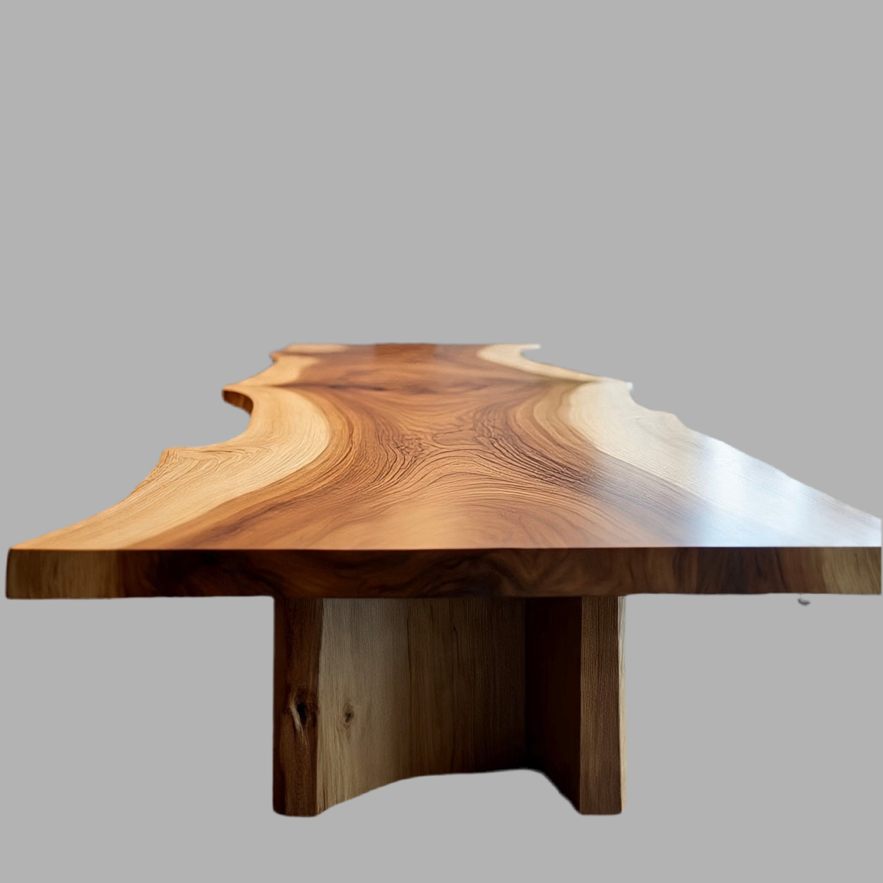 Live Edge Hickory Conference Table