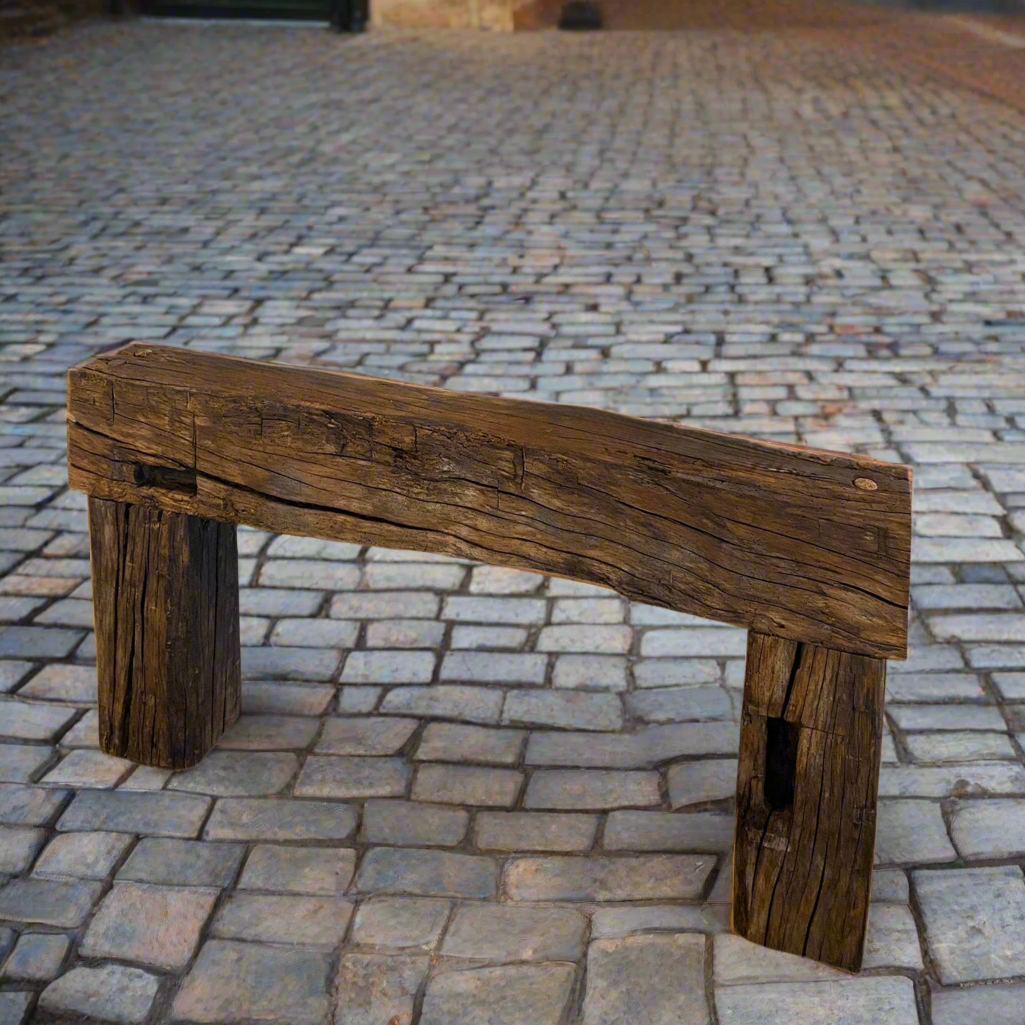 Rustic Beam Console
